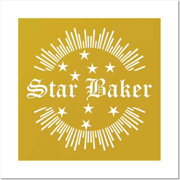 STAR baker Wall Art by shimodesign